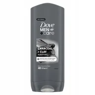 Żele pod prysznic dla mężczyzn - Dove UNILEV MEN ŻEL P PR CARE ELEM.WĘGIEL+GL 400ML Unileve - miniaturka - grafika 1
