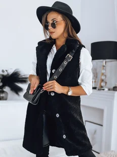 Kamizelka damska BALLA czarna Dstreet TY3199-S - Kamizelki damskie - miniaturka - grafika 1