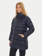 Kurtki damskie - Tommy Hilfiger Kurtka puchowa WW0WW43119 Granatowy Regular Fit - miniaturka - grafika 1