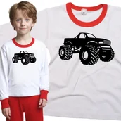 Piżamy dla dziewczynek - Piżama dziecięca Monster Truck Samochód 98/104 - VoloDonum - miniaturka - grafika 1