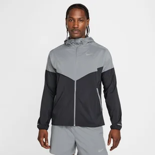Męska kurtka do biegania Nike Impossibly Light Windrunner - Szary - Kurtki i kamizelki sportowe męskie - miniaturka - grafika 1
