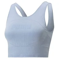 Koszulki i topy damskie - PUMA Evoknit Crop Top - miniaturka - grafika 1