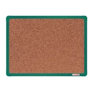 Tablice i flipcharty - boardOK Tablica korkowa boardOK, 60 x 45 cm, zielona rama VOK060045-3400 - miniaturka - grafika 1