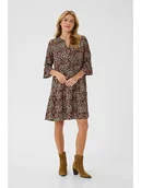 Sukienki - Cream Sukienka "Emmiy" w kolorze czarno-jasnobrązowym - miniaturka - grafika 1