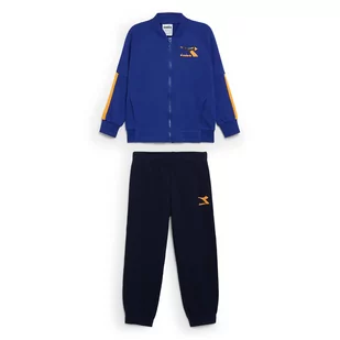 Zestaw dresowy chłopięcy DIADORA JB. TRACKSUIT FZ TWISTER - Odzież sportowa dziecięca - miniaturka - grafika 1