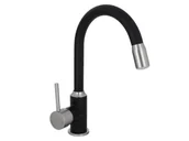 Baterie kuchenne - LIVARNO® Bateria zlewozmywakowa LED (Satynowo-czarny) - miniaturka - grafika 1