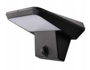 LAMPA LED SOLARNA kinkiet elewacyjna ścienna zewnętrzna Z CZUJNIKIEM RUCHU - Lampy ogrodowe - miniaturka - grafika 1