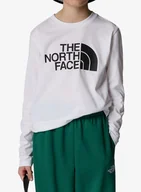 Bluzy sportowe męskie - Bluza dziecięca The North Face Easy L/S Tee - tnf white - miniaturka - grafika 1
