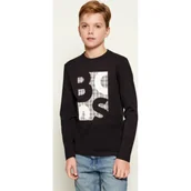 Koszulki dla chłopców - BOSS Kidswear Longsleeve Regular Fit - miniaturka - grafika 1