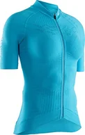 Koszulki i topy damskie - X-Bionic damska koszulka z krótkim rękawem Effektor 4.0 Turquoise/Arctic White L - miniaturka - grafika 1