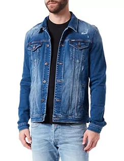 Kurtki męskie - LTB Jeans Męska kurtka jeansowa Santino, Wayra Wash 53948, L - grafika 1