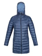 Kurtki damskie - Regatta Płaszcz pikowany "Andel III" w kolorze niebieskim - miniaturka - grafika 1