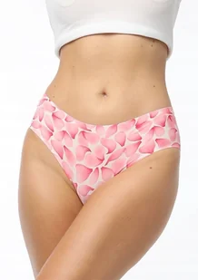 JULIMEX FIGI ROSE FLAKES SIMPLE CLASSIC XL różowy - Majtki damskie - miniaturka - grafika 1