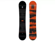 Deski snowboardowe - Deska snowboardowa K2 Standard czarno-pomarańczowa 11G0010/1W - miniaturka - grafika 1