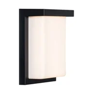 Lampy ogrodowe - Alba kinkiet elewacyjny LED 12W 4000K IP65 czarny SJ19106-S - miniaturka - grafika 1