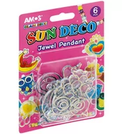 Artykuły biurowe - Amos Brelok witrażowy Jewel Pendant AMOS - miniaturka - grafika 1