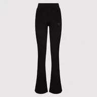 Spodnie sportowe damskie - Damskie spodnie dresowe GUESS ALLIE SCUBA WIDE PANTS - miniaturka - grafika 1