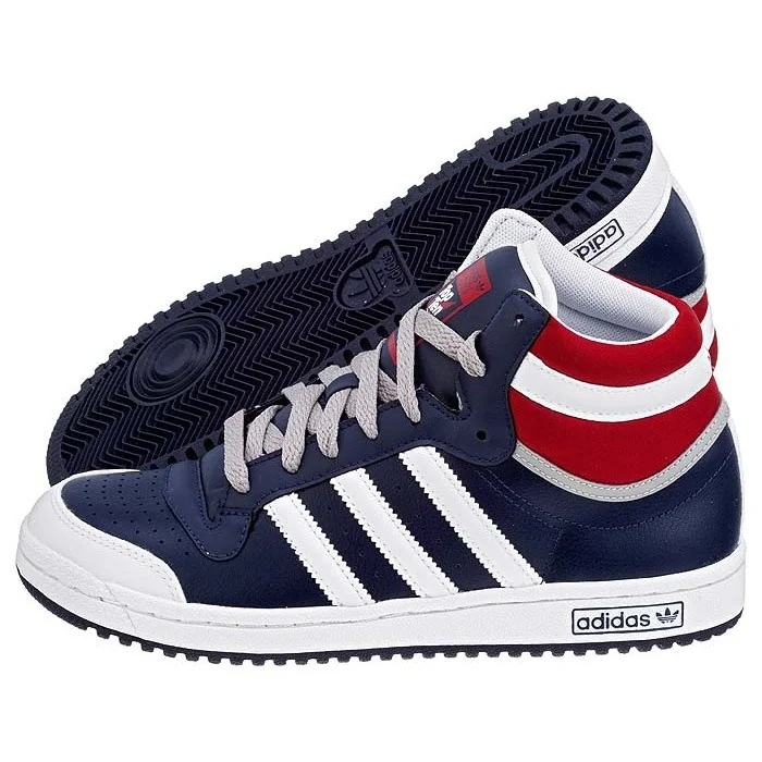 Buty Damskie Adidas Top Ten HI G63351 Niebieski 36
