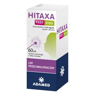 Hitaxa Fast Kids 0,5mg/ml 60ml - Leki na alergię - miniaturka - grafika 1
