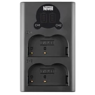 Ładowarki do aparatów dedykowane - Newell Ładowarka do aparatu Ładowarka dwukanałowa DL-USB-C do akumulatorów EN-EL3e NL2119 - miniaturka - grafika 1