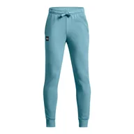 Spodnie i spodenki dla dziewczynek - Spodnie dresowe chłopięce Under Armour RIVAL FLEECE JOGGERS - miniaturka - grafika 1