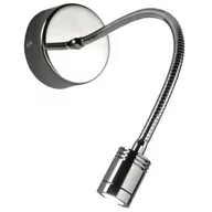 Lampy ścienne - Candellux Kinkiet LAMPA ścienna RAX 21-37435 metalowa OPRAWA na peszlu LED 2W ch - miniaturka - grafika 1