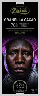 CZEKOLADA GORZKA 70% KAKAO 75g COCOA NIBS - Czekolada - miniaturka - grafika 1