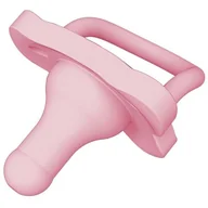 Smoczki uspokajające - Dr Brown's smoczek uspokajający silikonowy 0-6m różowy - miniaturka - grafika 1