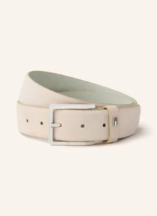 Tommy Hilfiger Pasek Skórzany Oliver beige - Paski - miniaturka - grafika 1