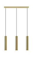 Lampy sufitowe - Markslojd Lampa wisząca Ruben 107883 potrójna złota oprawa wisząca 107883 - miniaturka - grafika 1