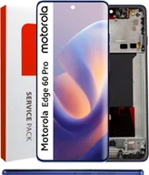 Części serwisowe do telefonów - Wyświetlacz do Motorola Edge 60 Pro Ekran LCD Ramka Niebieska Oryginał Zila 5904858354153 - miniaturka - grafika 1