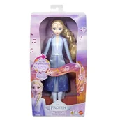 Lalki dla dziewczynek - Lalka DISNEY FROZEN Kraina Lodu Śpiewająca Elsa JDX54 - miniaturka - grafika 1