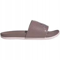 Klapki i japonki damskie - Klapki damskie adidas Adilette Comfort brązowe GX4298 38 - miniaturka - grafika 1