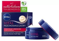 Kremy do twarzy - Nivea Vital Przeciwzmarszczkowy regenerujący Krem na noc 50ml - miniaturka - grafika 1