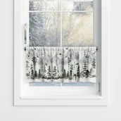 Firany - Zazdrostka WINTER wzór BN51 | Leśny pejzaż 45 x 120 cm - miniaturka - grafika 1