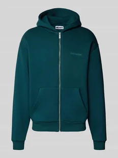Bluza rozpinana z kieszenią kangurką - Bluzy męskie - miniaturka - grafika 1