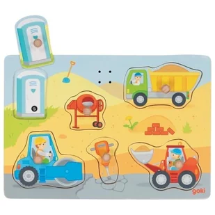 Puzzle Dźwiękowe - Plac Budowy - Puzzle - miniaturka - grafika 1