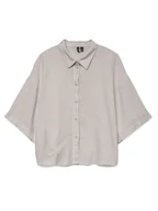 Koszule damskie - Vero Moda Koszula Linn 10306820 Szary Relaxed Fit - miniaturka - grafika 1