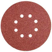 Materiały ścierne - Krążki ścierne 150 mm, K40, 5 szt,, z 8 otworami GRAPHITE - miniaturka - grafika 1