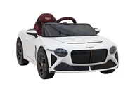 Pojazdy elektryczne dla dzieci - Autko Bentley Bacalar na akumulator dla dzieci Biały + Pilot + EVA + Wolny Start + Audio LED - miniaturka - grafika 1