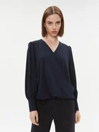 Bluzki damskie - Rinascimento Bluzka CFC0115342003 Granatowy Regular Fit - miniaturka - grafika 1
