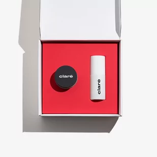Clare Zestaw baza pod podkład 30ml + Oh! Glow rozświetlający puder 41 Nude Botox 2,5g - Pudry do twarzy - miniaturka - grafika 1