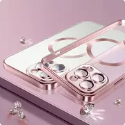 Etui i futerały do telefonów - Etui ochronne Ring MagShine Case do MagSafe do iPhone 13 Rose Gold - miniaturka - grafika 1