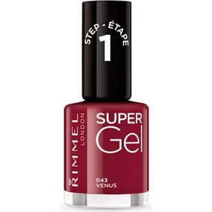 Rimmel Super Gel żelowy lakier do paznokci 043 Venus 12ml - Lakiery do paznokci - miniaturka - grafika 4