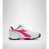 Tenis ziemny - Buty do tenisa damskie Diadora S.CHALLENGE 4 SL clay white/black/pink - miniaturka - grafika 1