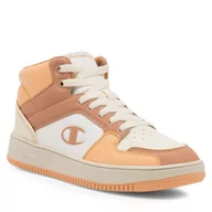 Sneakersy damskie - Sneakersy Champion Mid Cut Shoe Reboundn 2.0 Id S11471-OS015 Orange/Beige - miniaturka - grafika 1