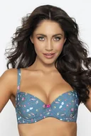 Biustonosze - Biustonosz push-up PariPari Blue Sky blue - miniaturka - grafika 1