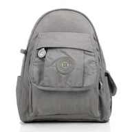 Plecaki - MODNY PLECAK DAMSKI W KOLORZE SZARYM SP-10-GR - miniaturka - grafika 1