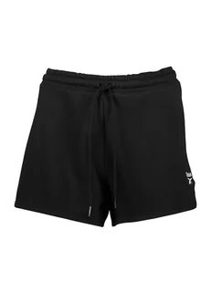 Reebok Szorty dresowe w kolorze czarnym - Spodnie sportowe damskie - miniaturka - grafika 1
