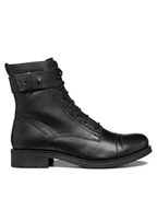 Botki damskie - Geox Botki D Rawelle D466RC 0TU43 C9999 Czarny - miniaturka - grafika 1